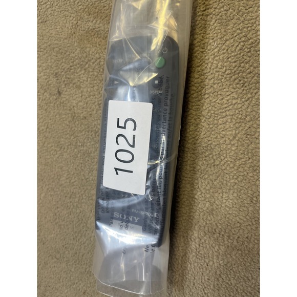 Sony RM-SR200 Audio System Remote Control Dark Gray OEM Replacement - Picture 5 of 5